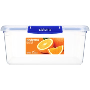 Sistema Klip It Plus Square Lunch Food Container 5.5L each