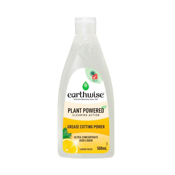 EARTHWISE LEMON FRESH DISWASHING LIQUID 500ML