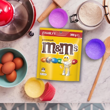 M&M's Peanut Milk Chocolate Snack & Share Bag 380g