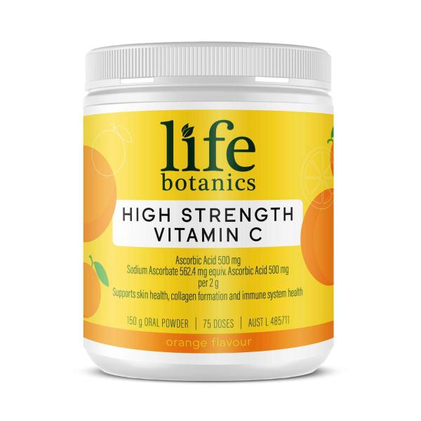 LIFE BOTANICS POWDER HS VITAMIN C 150G