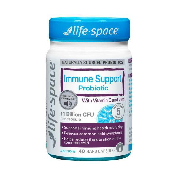 LIFE SPACE PROBIOTIC IMMUNE SUPPORT 40PK