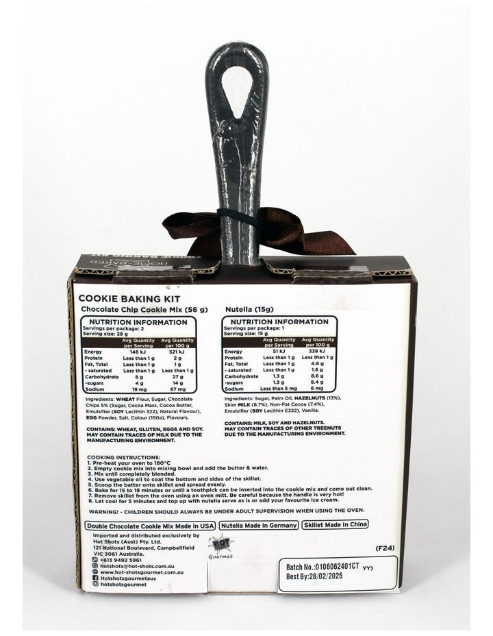 Cookie Baking Kit Nutella