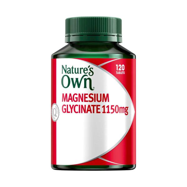 NATURE'S OWN MAGNESIUM GLYCINATE 120PK