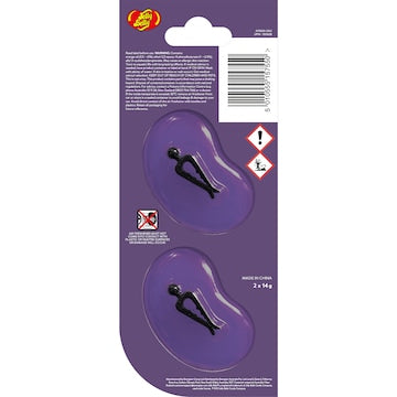 Jelly Belly Duo Vent Car Air Freshener Island Punch 2 pack