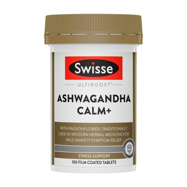 SWISSE UB ASHWAGANDHA + CALM 100PK