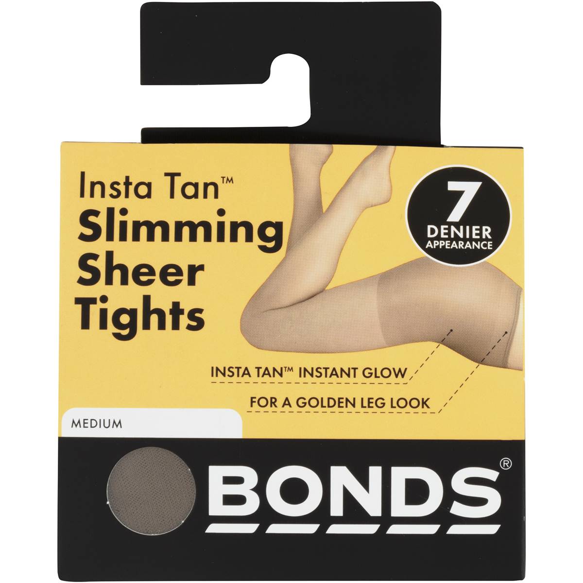 Bonds Insta Tan Slimming Sheer Tights Medium Each