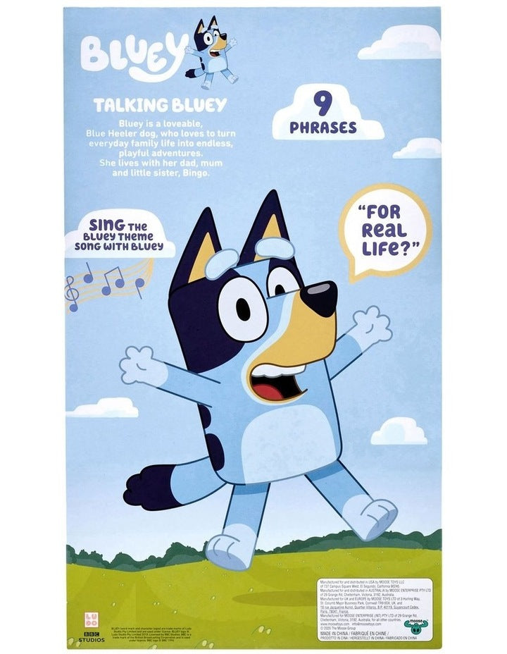 Talking Bluey Plush