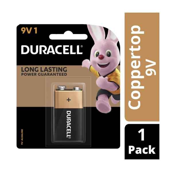 Coppertop Alkaline 9V Batteries