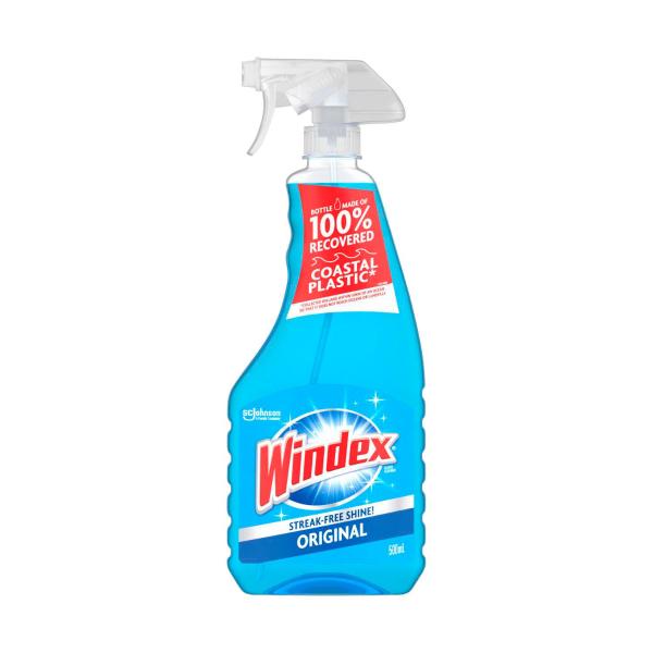 WINDEX GLASS CLEANER TRIGGER SPRAY 500ML