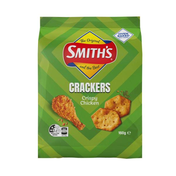 SMITH'S CRACKERS CRISPY CHICKEN 160G