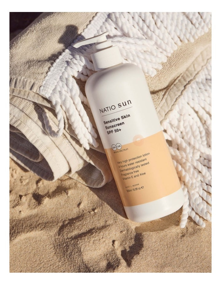 Sensitive Skin Sunscreen SPF 50+ 500ml
