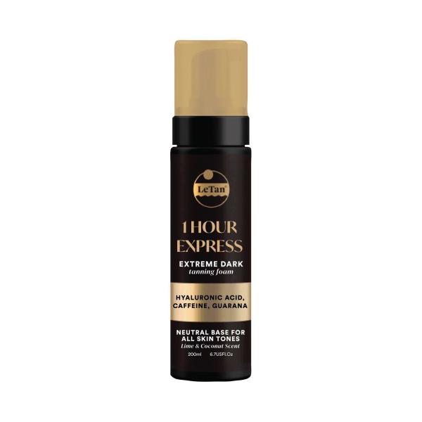 LE TAN 1 HR EXPRESS EXTREME DARK FOAM 200ML