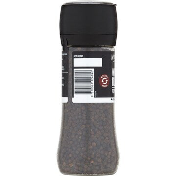 McKenzie's Whole Black Peppercorn Grinder 200g