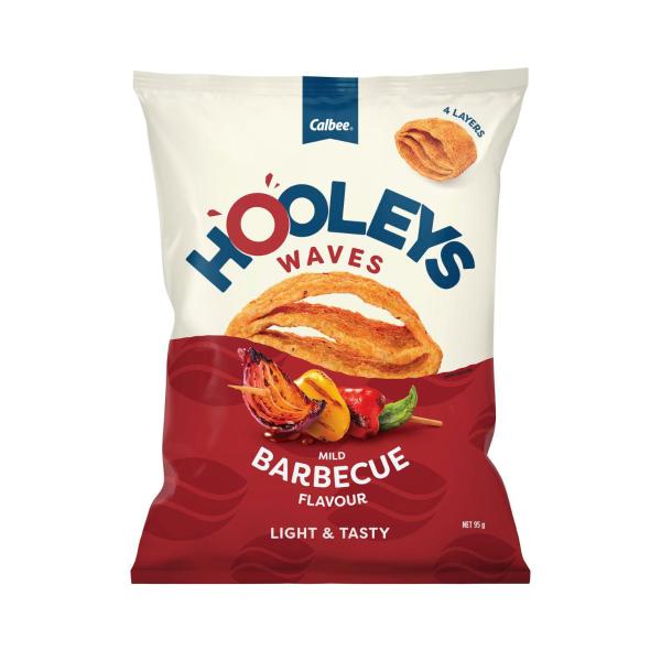 HOOLEYS WAVES 95G:BARBEQUE:.:95 GRAM