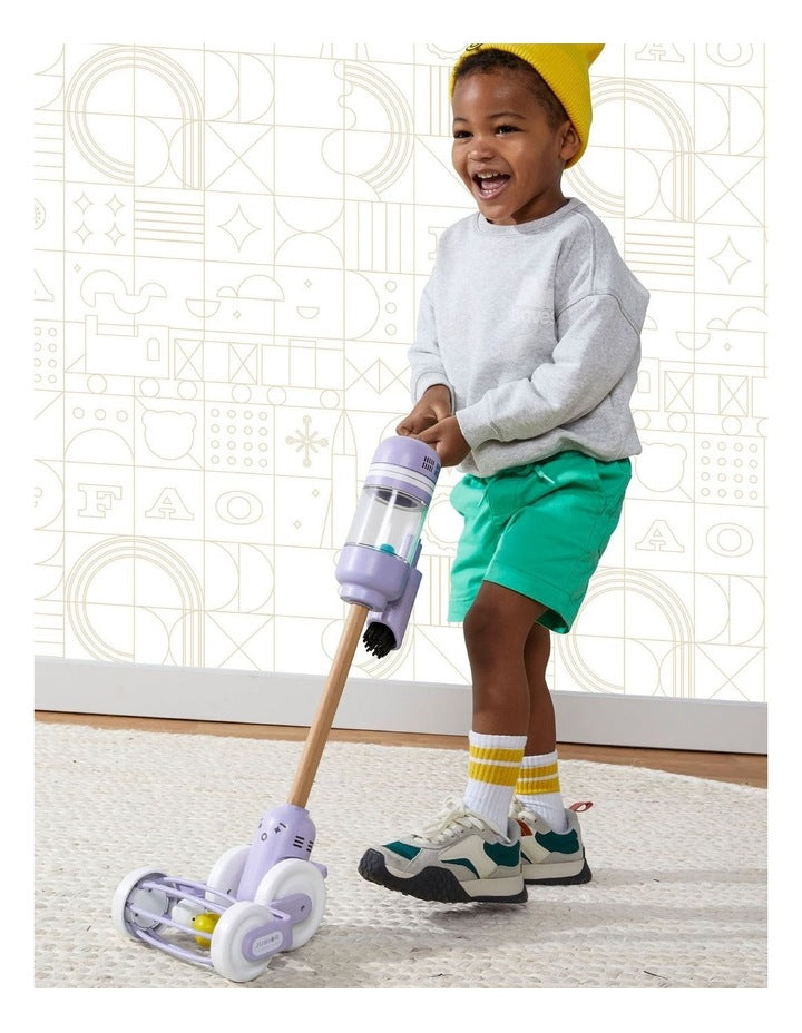 Dust Bunny Buster Pretend Vacuum 8 Pieces Playset