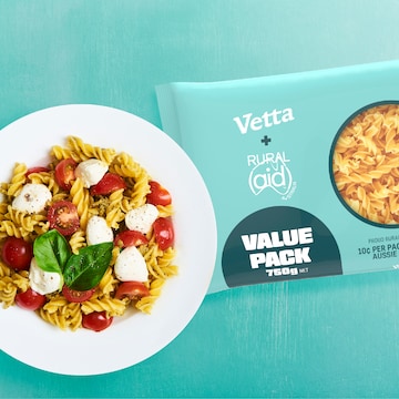 Vetta Rural Aid Spirals Pasta Value Pack 750g