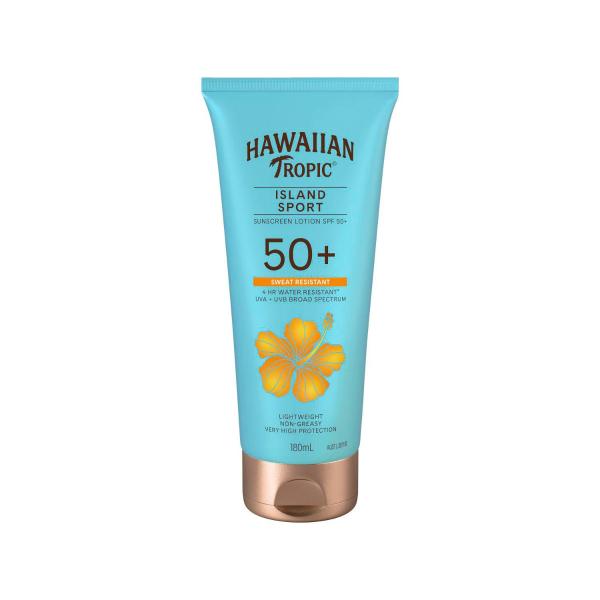 HAWAIIAN TROPIC ISLAND SPORT SUNSCREEN LOTION SPF50+ 180ML