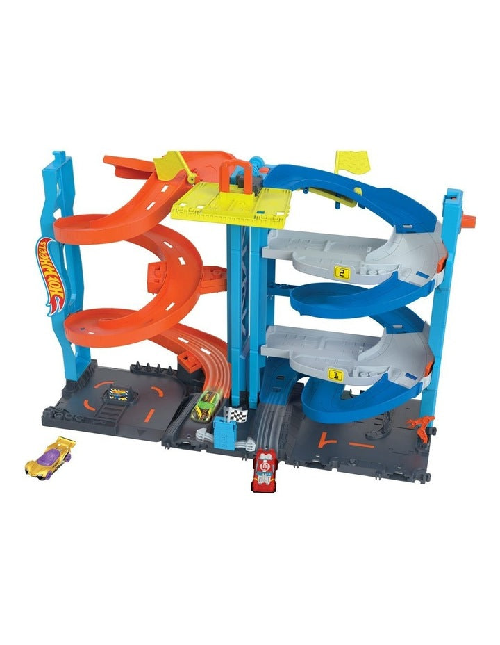 City Transforming Race Tower Playset