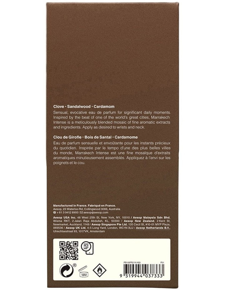 Marrakech Intense Eau De Parfum 100ml