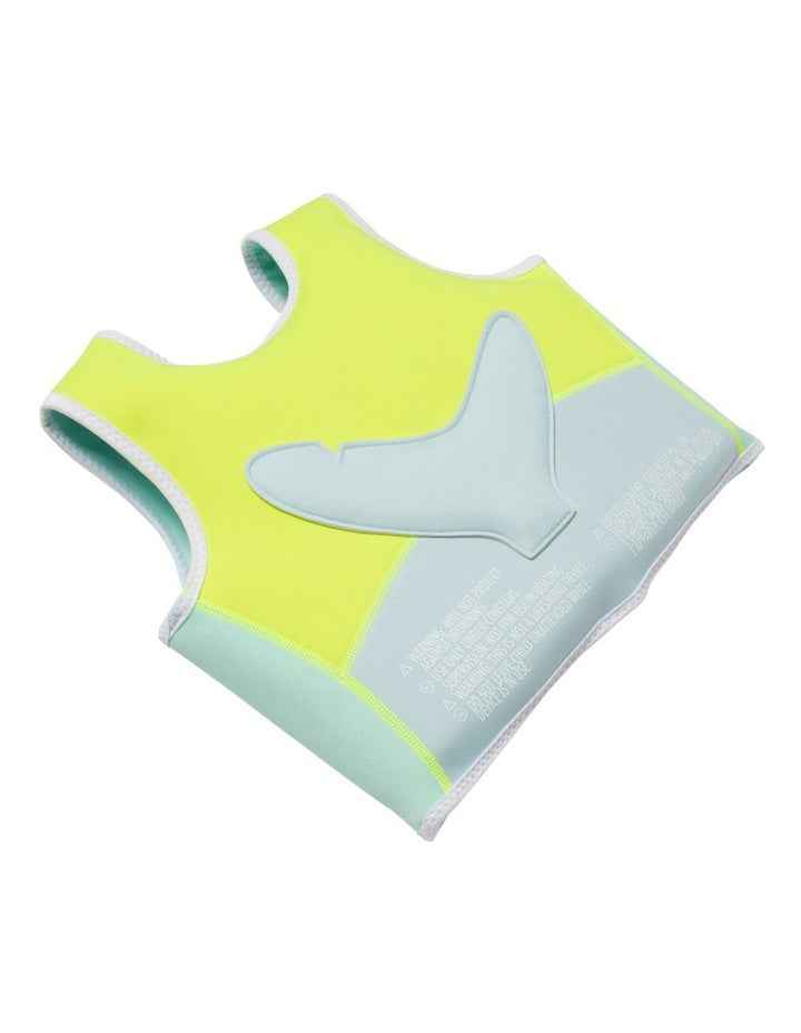 Salty the Shark Swim Vest (2-3 Years) in Neon Yellow