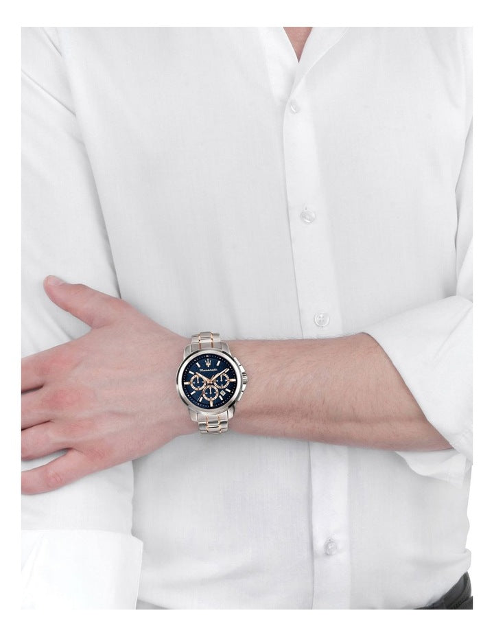 Successo Stainless Steel Watch in Blue