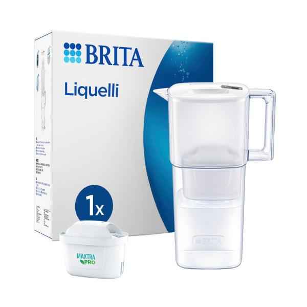BRITA LIQUELLI WHITE WATER FILTER JUG 2.2L