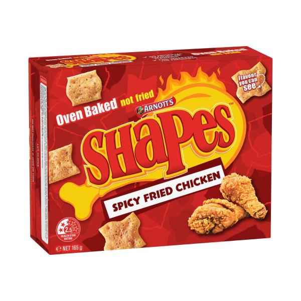 Shapes Snacks Spicy Fried Chicken