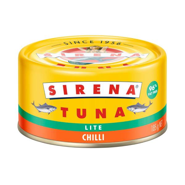 SIRENA TUNA LITE CHILLI 185G