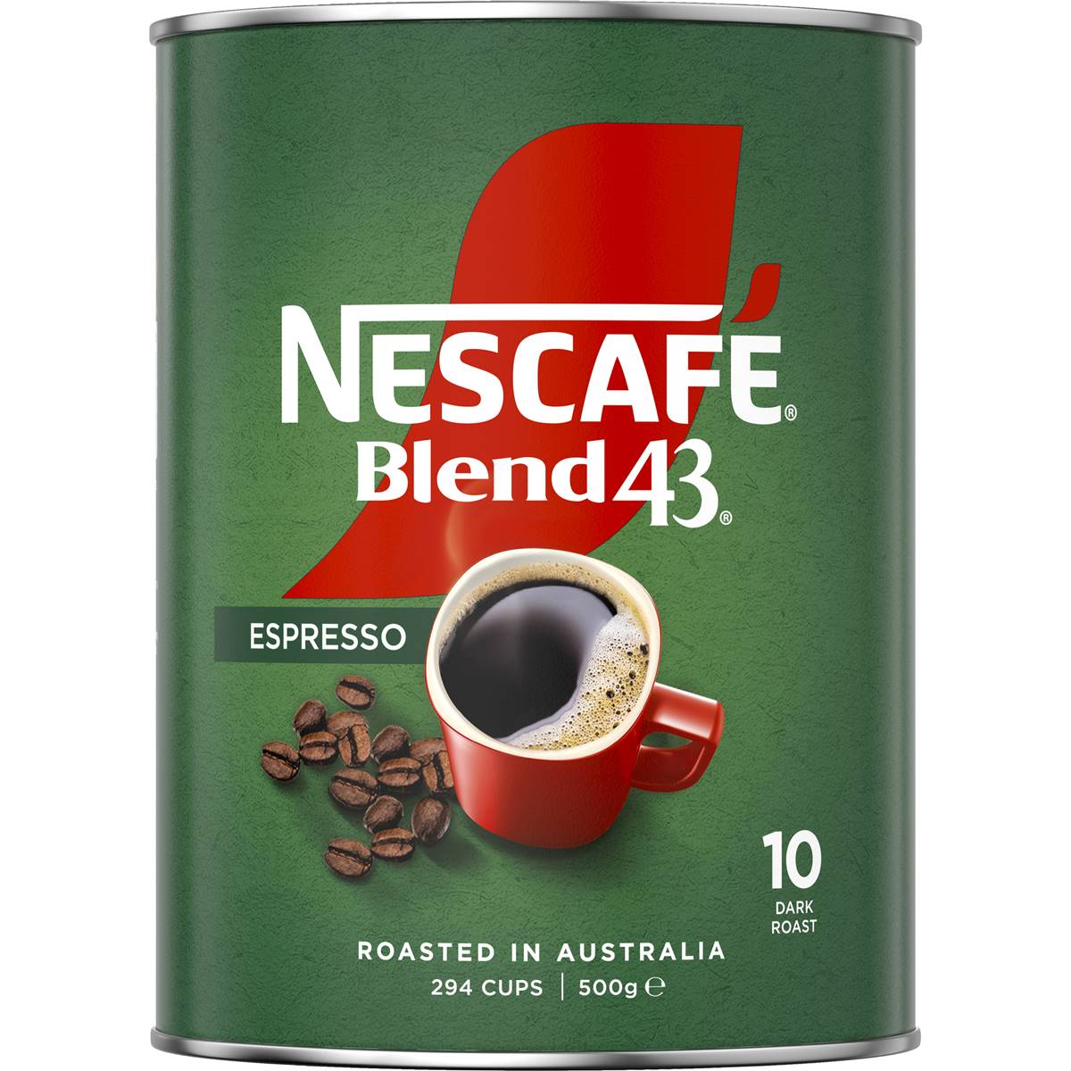 Nescafe Blend 43 Espresso Instant Coffee Tin 500g