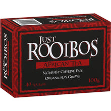 Just Rooibos African Tea Bags 40 Pack