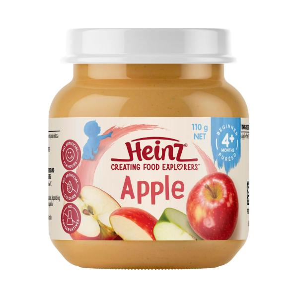Apple Puree Baby Food Jar 4+ Months
