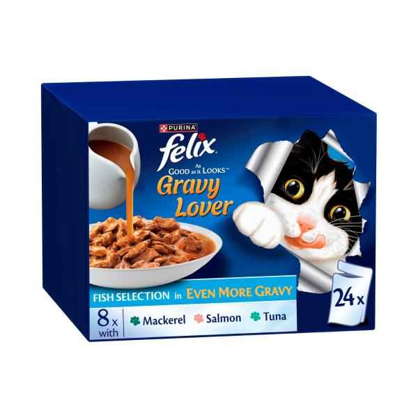 As Good As It Looks Gravy Lover Fish Selection 24x85g