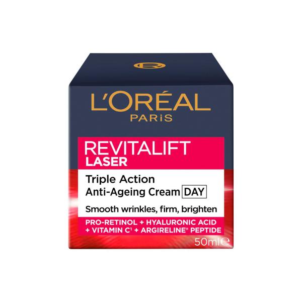 L'OREAL REVITALIFT LASER X3 ANTI-AGEING DAY CREAM 50ML