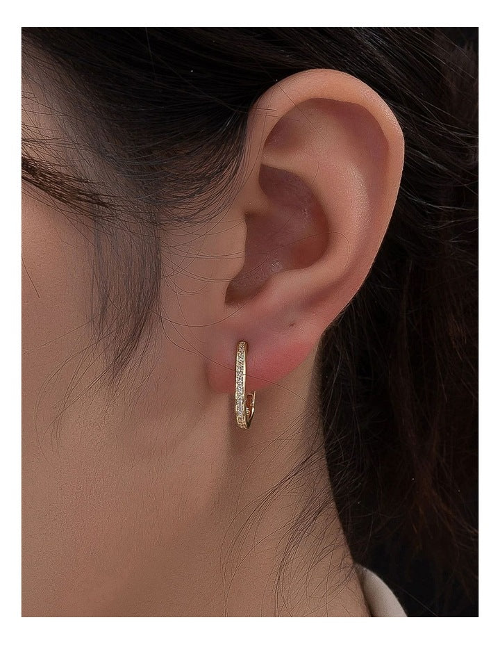 August Earring in Gold