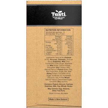 Tasti Nut Bar Peanut Butter 420g