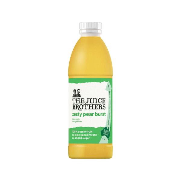 THE JUICE BROTHERS JUICE ZESTY PEAR BURST 1L