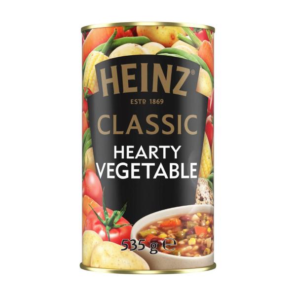 HEINZ CLASSIC SOUP:HEARTY VEGETABLE:.:535GRAM