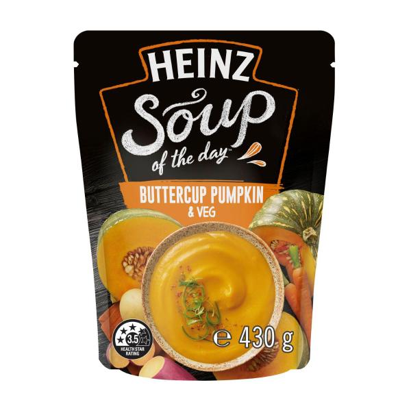 HEINZ SOUP OF THE DAY BUTTERCUP PUMPKIN SOUP 430G
