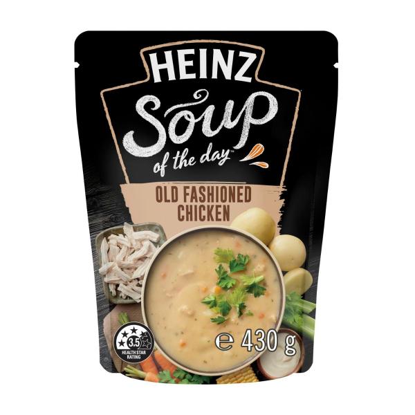 HEINZ SOUP OF THE DAY OLD FASHIONED CHICKEN SOUP 430G