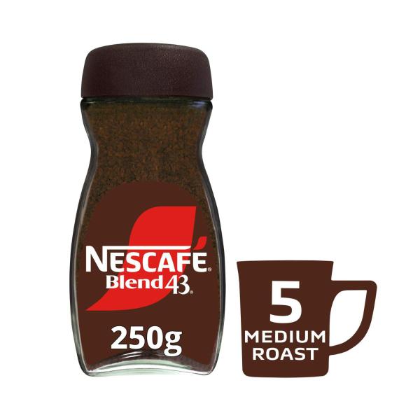 NESCAFE BLEND 43 COFFEE GRANULES 250GR
