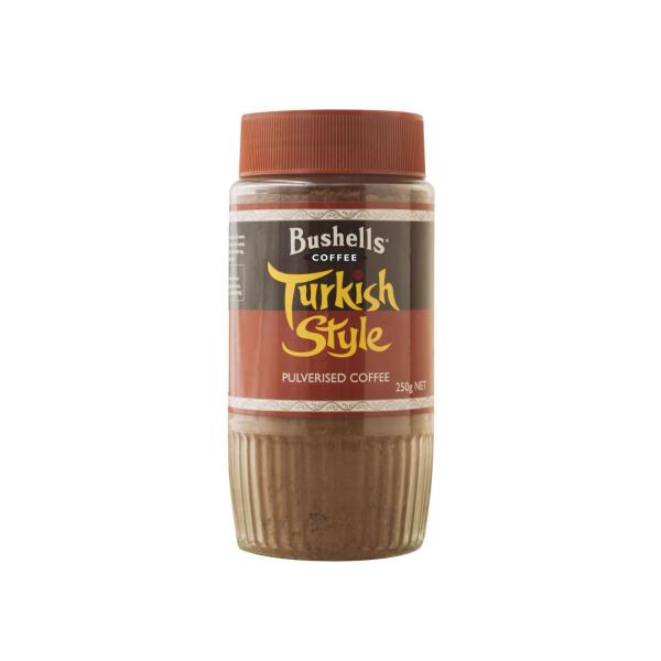 BUSHELLS TURKISH PULVERIZED COFFEE JAR 250G