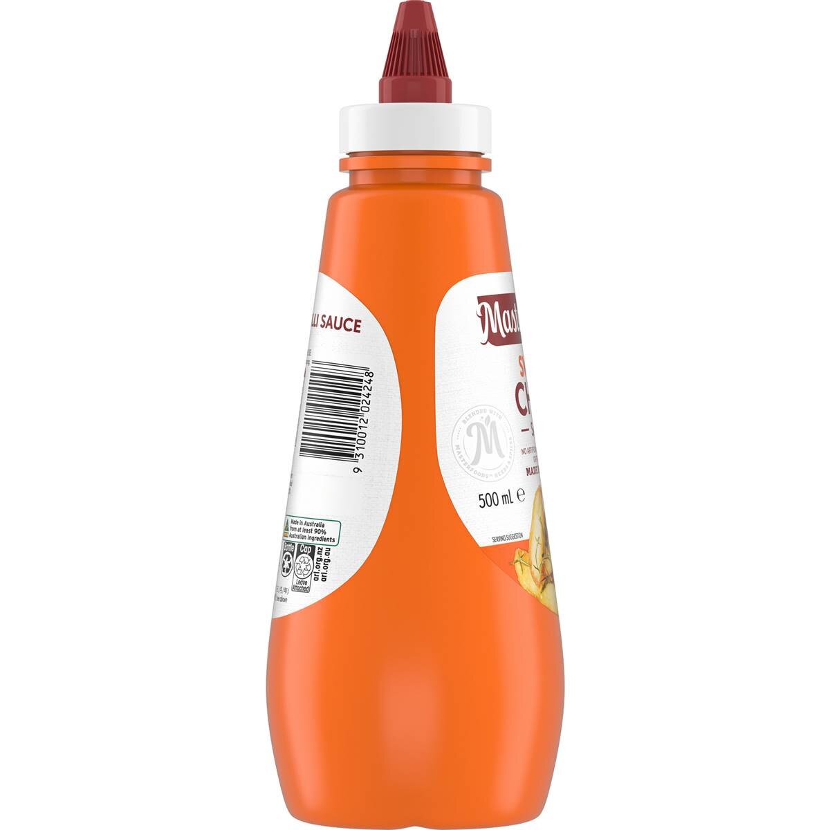 MasterFoods Sweet Chilli Sauce 500ml