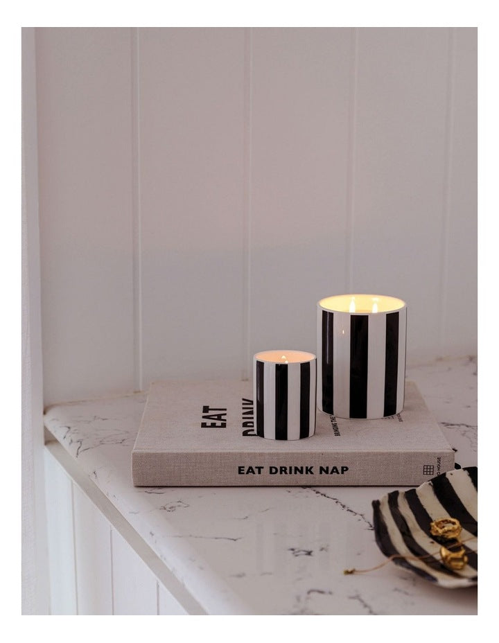 Jasmine, Amber & Saffron Large Soy Candle 360g