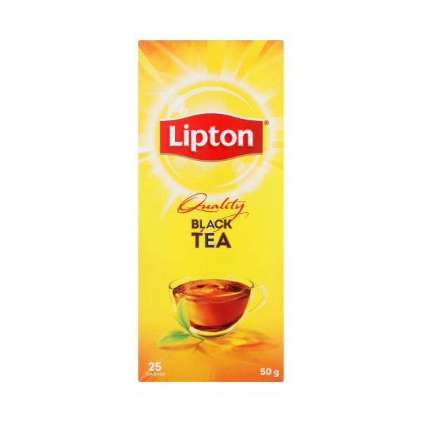 LIPTON BLACK TEA BAGS 25 PACK