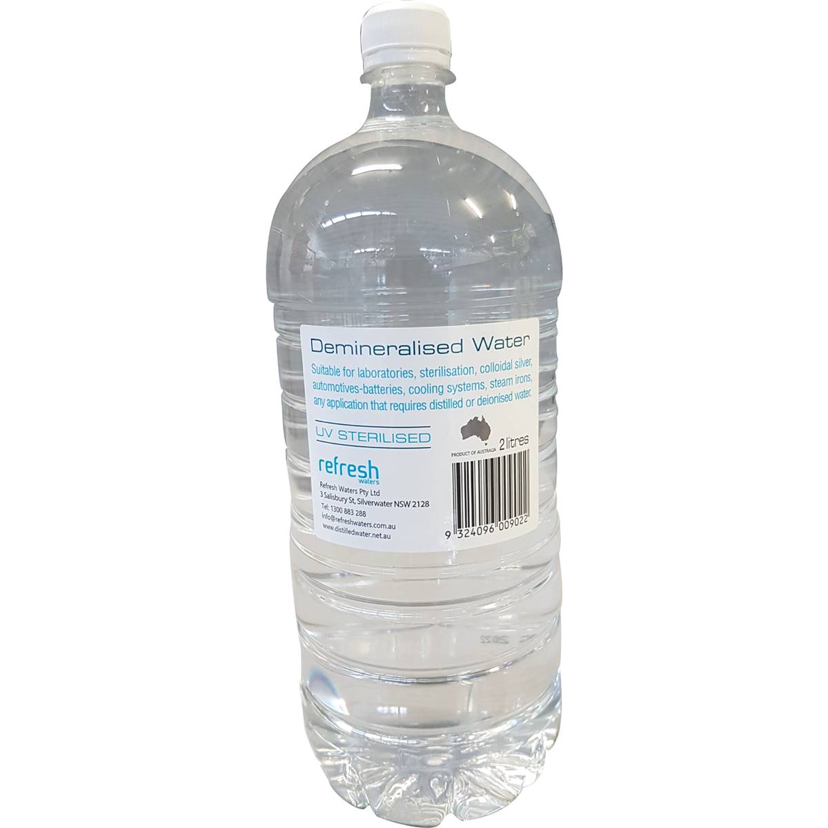 Refresh Demineralised Water 2l