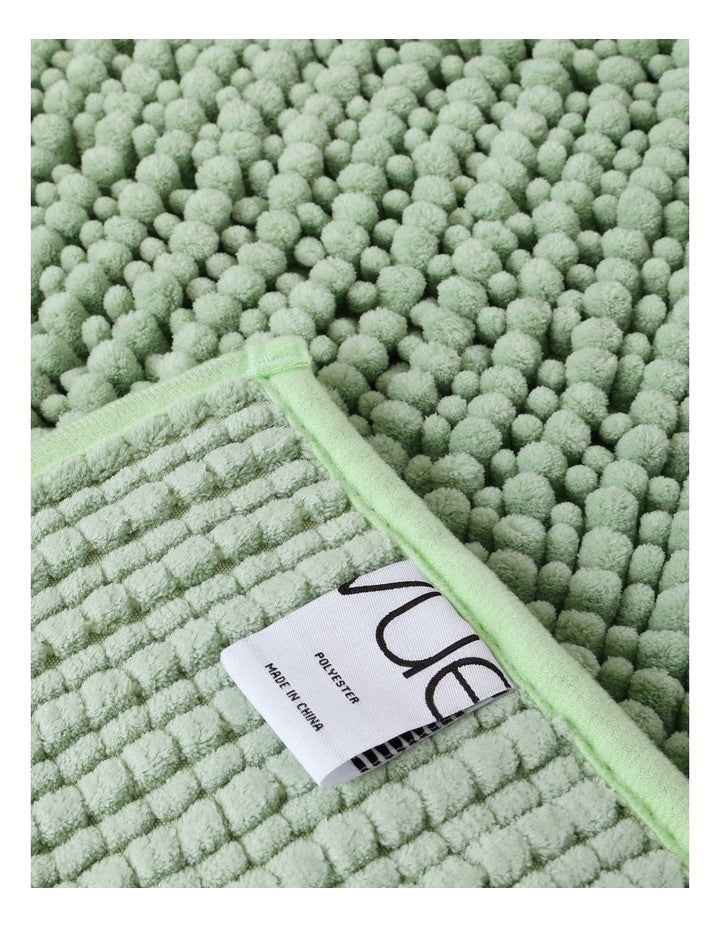 Hampton Super Soft Microfibre Bath Mat in Green