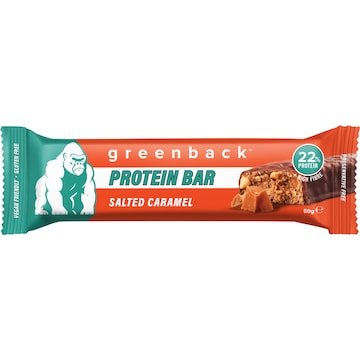 Greenback Salted Caramel Protein Bar 50g