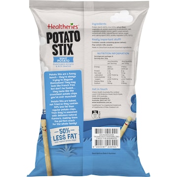 Healtheries Potato Stix Roast 20g x 6 pack