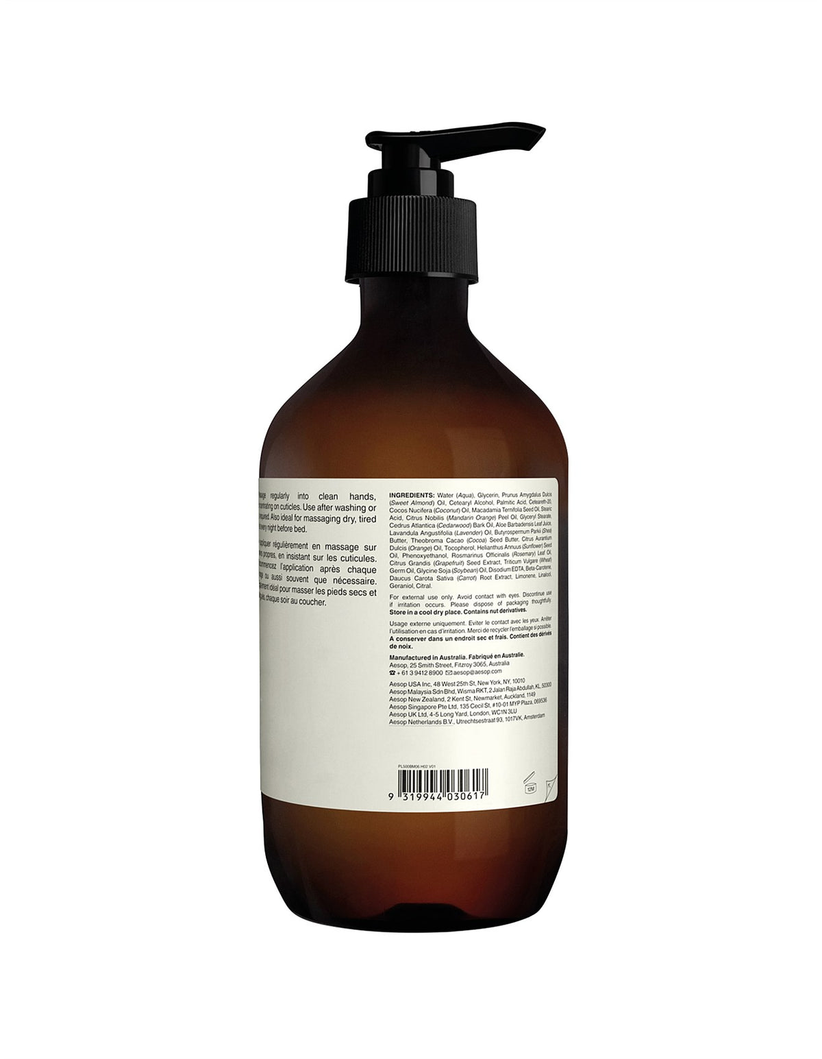 Resurrection Aromatique Hand Balm 500ml