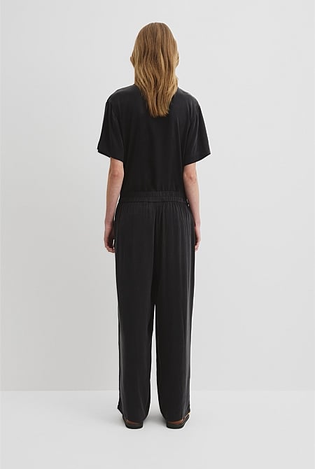 Pull-On Cupro Pant